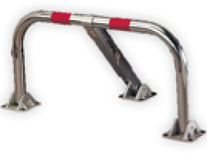 Parkeerbeugel standaard met cilinderslot L 980 x 450 x 400 mm - 12 kg, Ø 50 x 2 mm