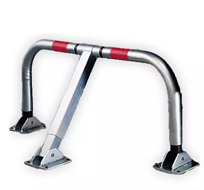 Parkeerbeugel anti-shock met cilinderslot L 1050 x 450 x 400 mm - 13 kg, Ø 50 x 2 mm
