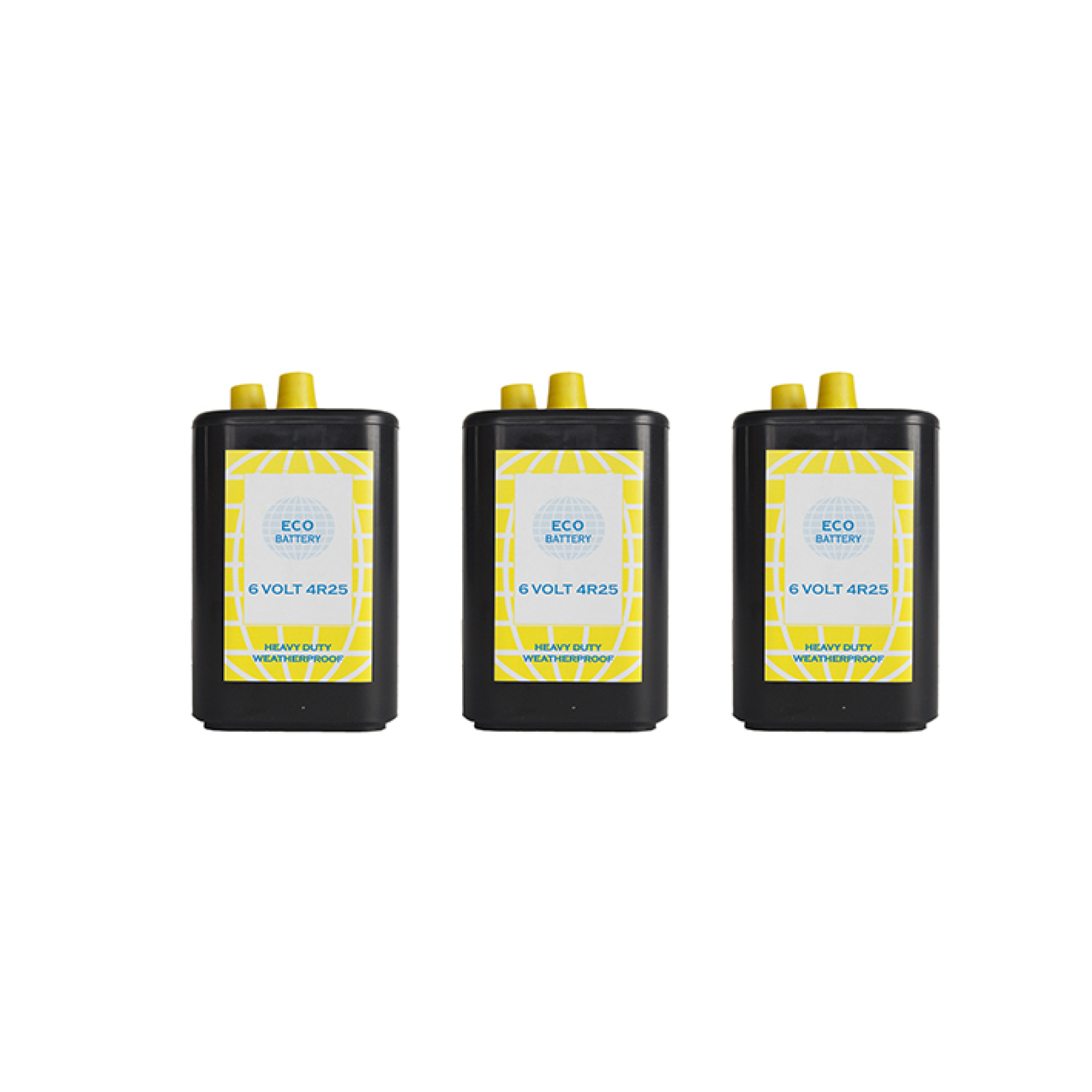 ECO batterij 6V - 7 Ah 4R25
