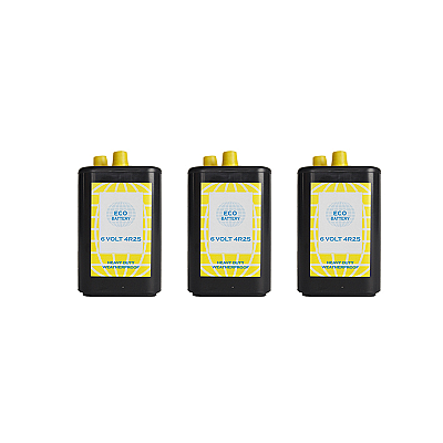ECO batterij 6V - 7 Ah 4R25