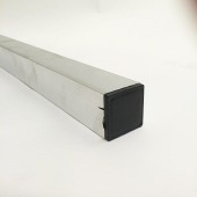 Aluminium paal 40x40x2 - 3.000mm