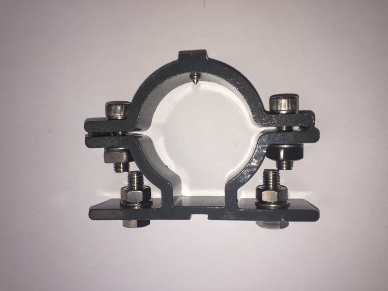 Beugel voor borden - T250 - Ø51mm grijs