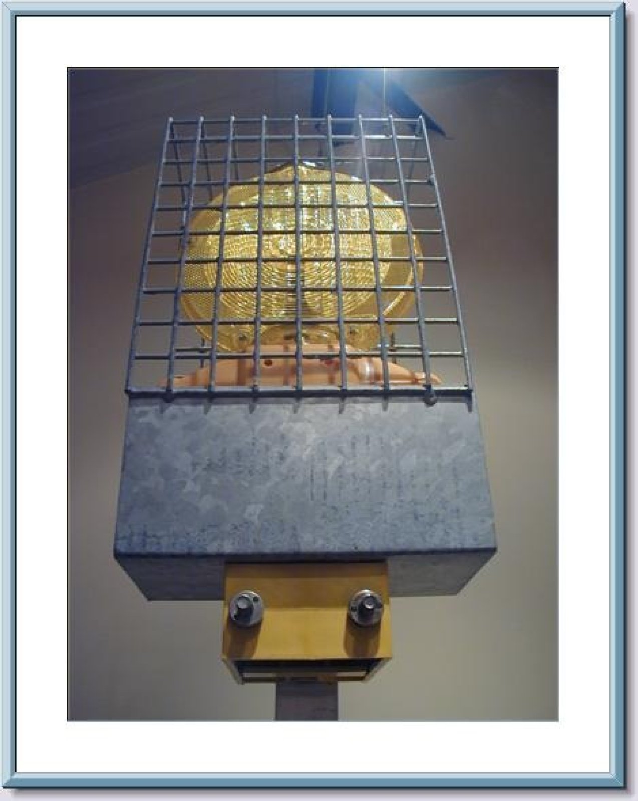 Anti-diefstal kooi pinklamp