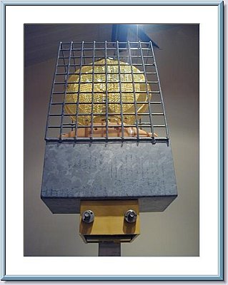 Anti-diefstal kooi pinklamp