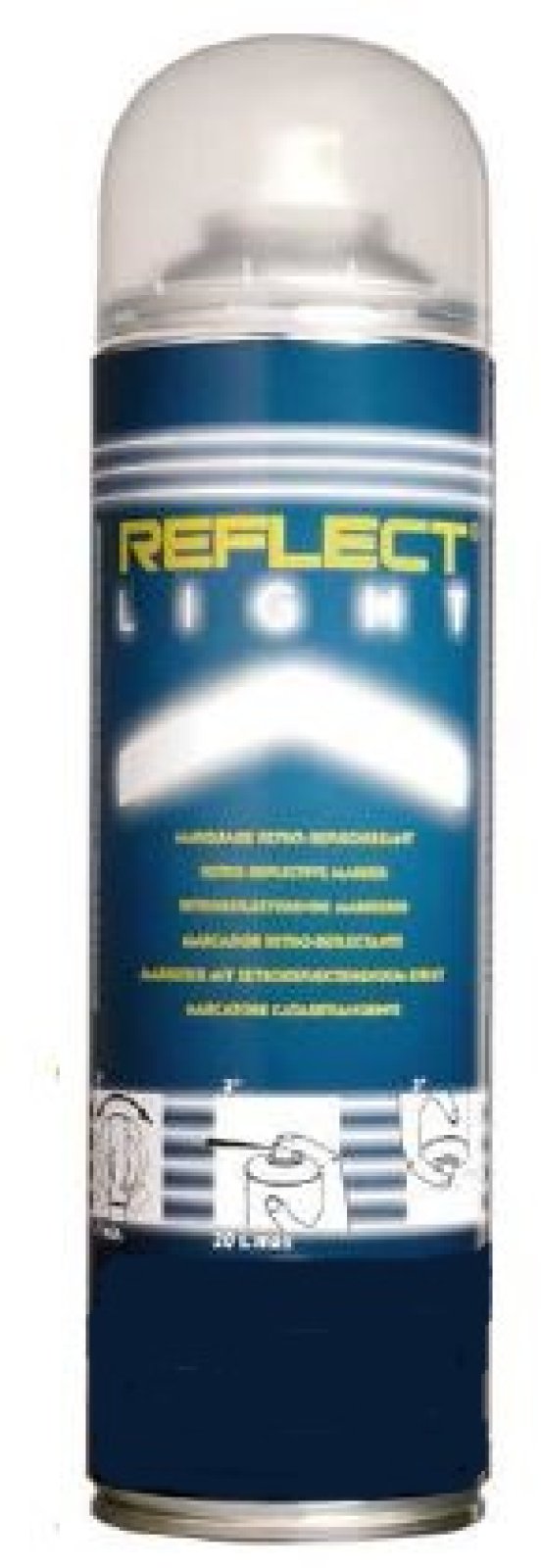 Reflecterende spray grijs