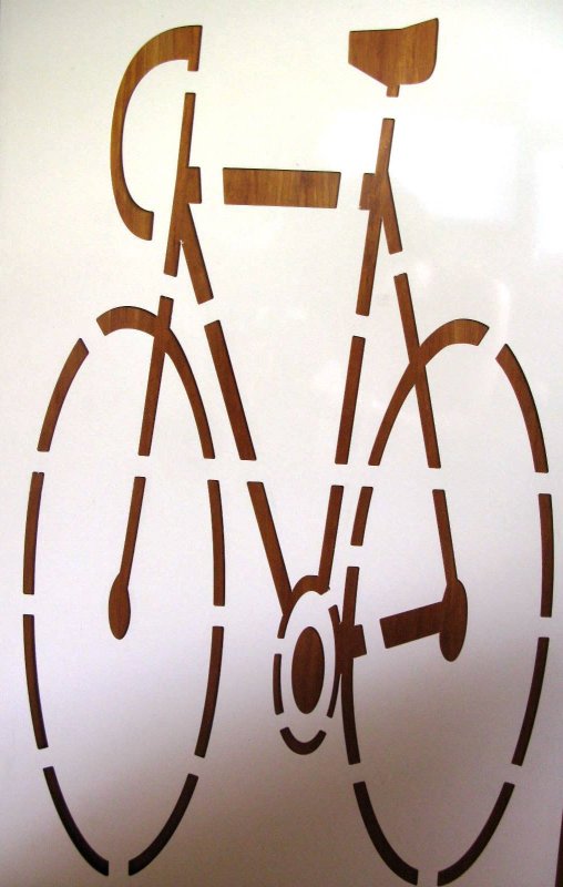 Sjabloon fiets