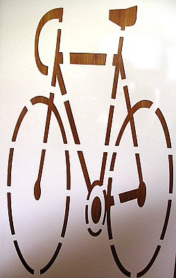 Sjabloon fiets