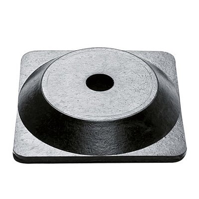 Voetje vierkant uit rubber voor SIKEPARW/SIKEPAGZ