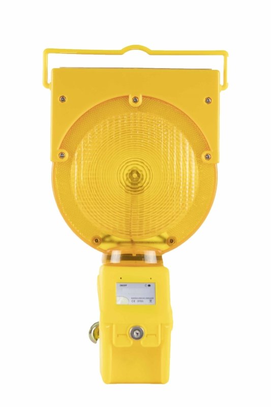 Werflamp AlkoSol voorzien van gele lens Ø180 mm