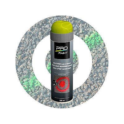 Krijtspray geel tijdelijk 500 ml