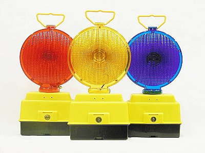 LED starflash 25 leds Ø 200 mm enkelzijdig met interne of externe schakelaar - in verschillende kleuren