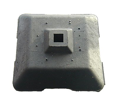Vierkante sokkel 420 x 420 x H 120 mm, +- 9kg