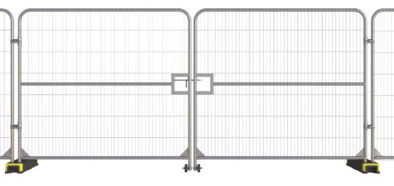 Poortje voor bouwhekken (Voertuigen) - L 4261mm x H 2000mm