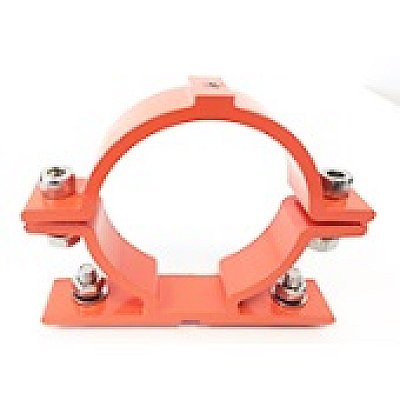 Beugel voor borden - T250 - Ø76mm oranje