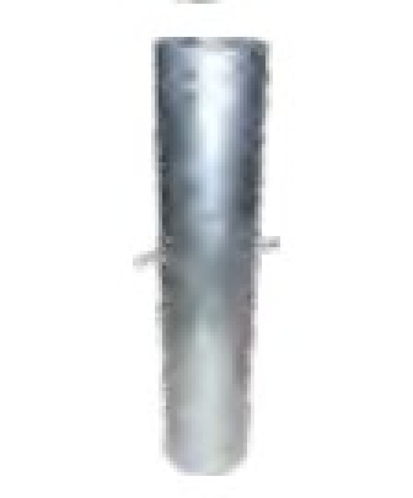 Bodemhuls voor uitneembare paal Ø 76mm - lengte +/- 400mm - Ø 89 x 3,6 mm