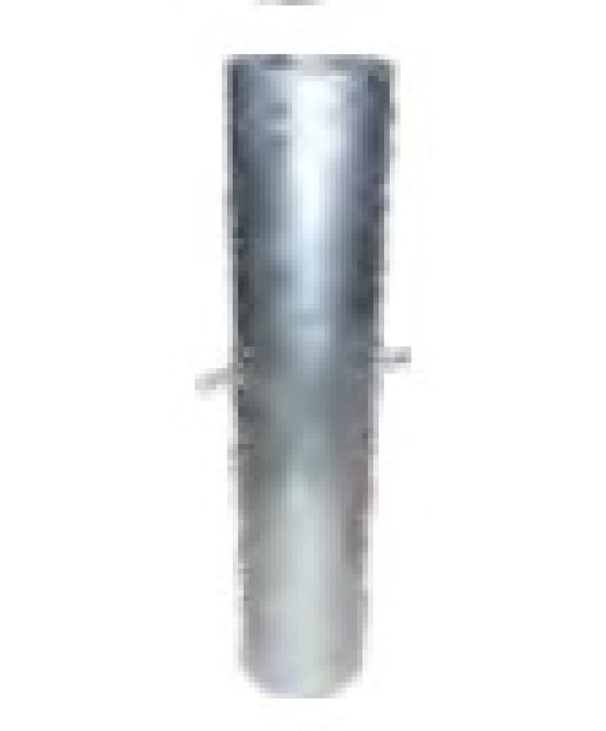 Bodemhuls voor uitneembare paal Ø 76mm - lengte +/- 400mm - Ø 89 x 3,6 mm