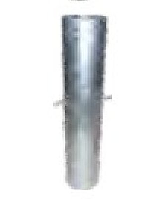 Bodemhuls voor uitneembare paal Ø 76mm - lengte +/- 400mm - Ø 89 x 3,6 mm
