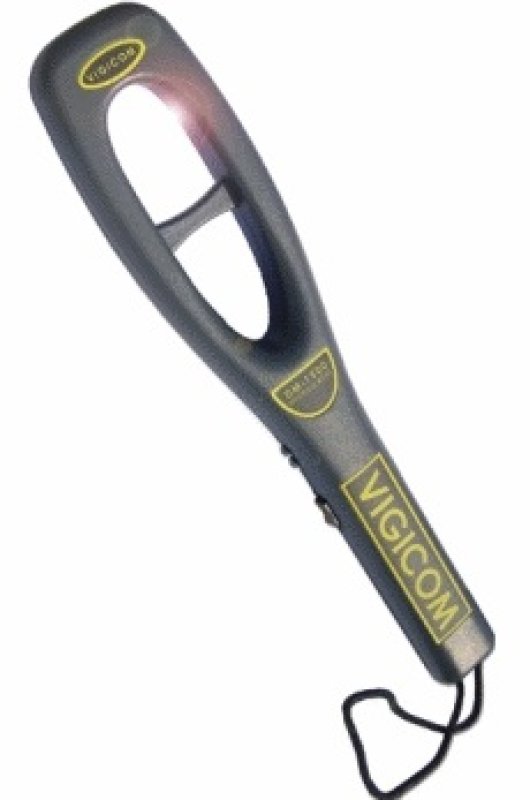 Metaaldetector PRO voor personen (DM-1500) 375 x 75 x 35 mm + herlaadbare batterij en oplader