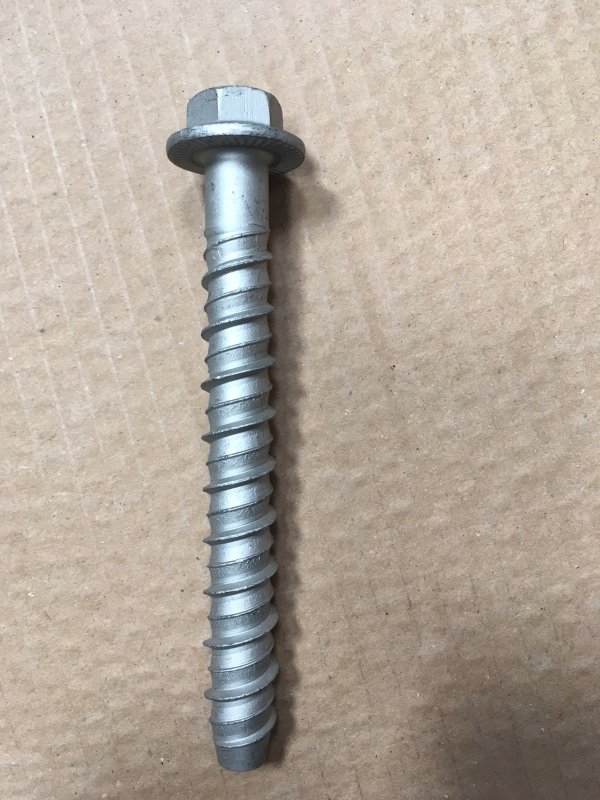 Bevestiging voor parkeerstop voor vrachtwagens - M14 x 135 mm