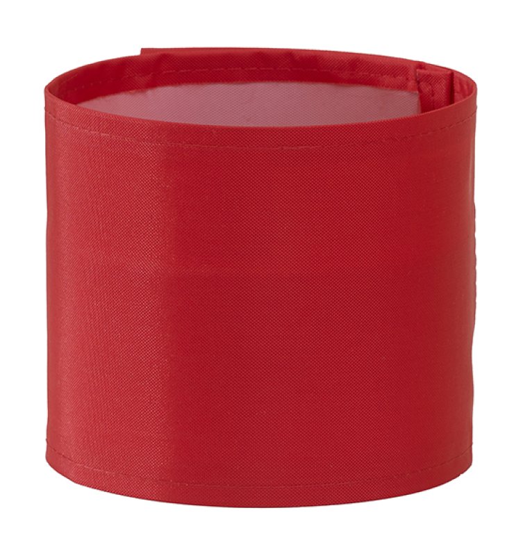 Armband rood - velcro - 450 x 100 mm - S/M