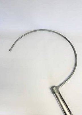Reddingshaak met reddingsstok aluminium 6 meter