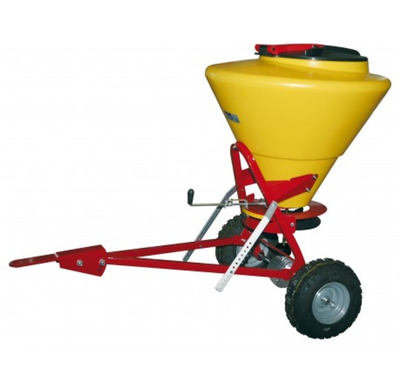 Strooibak / aanhangwagen 180L alu