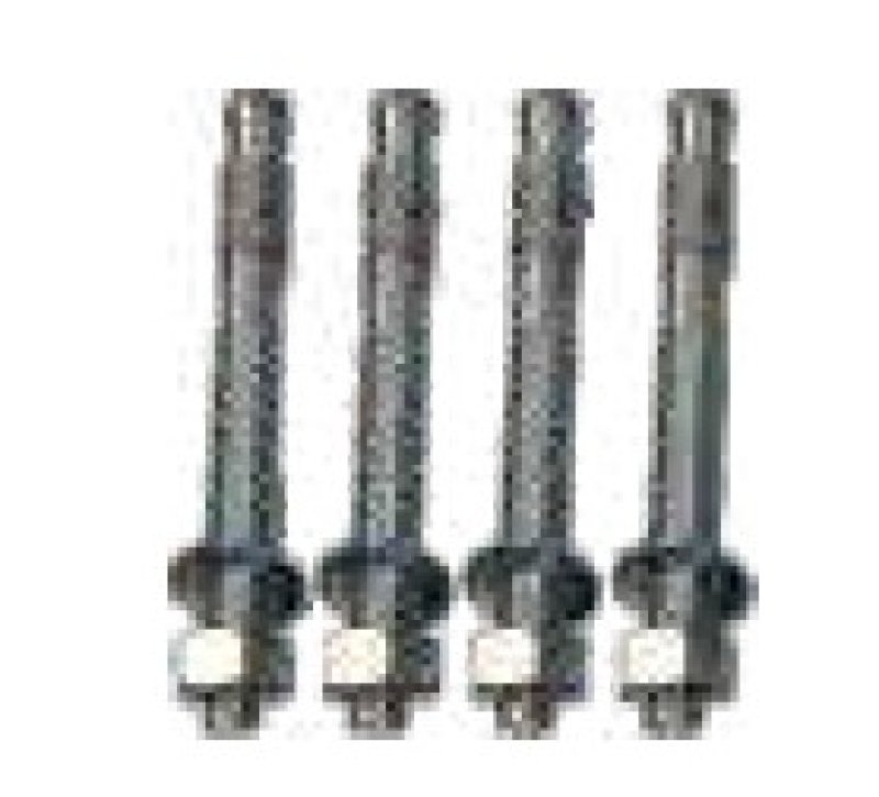 Bevestigingsschroevenset 4 x ankerbouten 16-10/130 verzinktvoor stootpalen Ø 152 - 273 mm