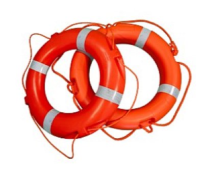 Reddingsboei 750 mm inclusief werplijn 30 m