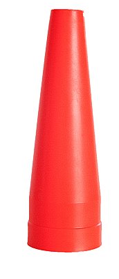 Opzetkegel Maglite/Magcharger staaflamp - oranje - voor lamp Ø 57mm