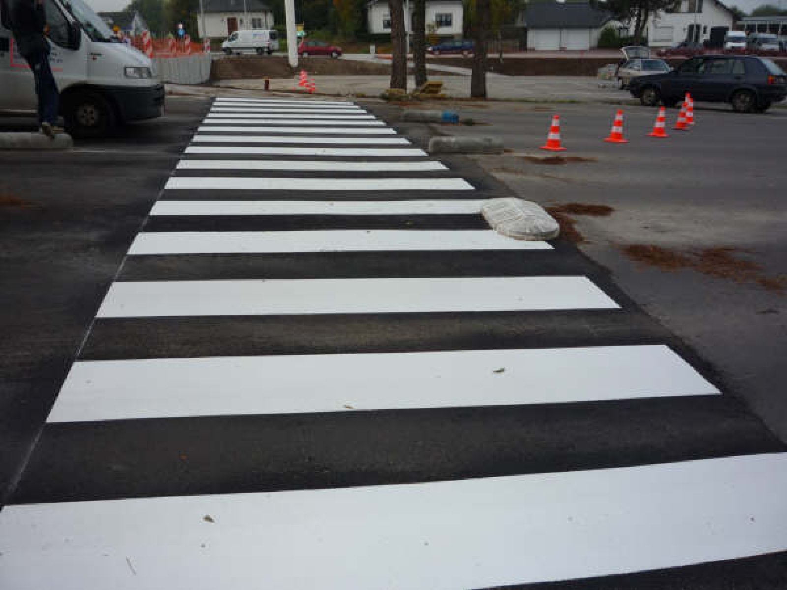 Witte lijn 1000 x 100 mm - 1 doos van 30 stuks